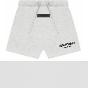 Essentials Men's Light Gray Athletic Shorts